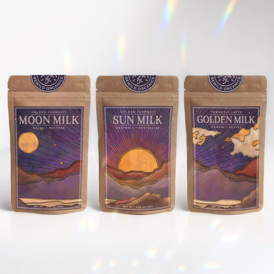 Golden Milk Solstice Trio Gift Set